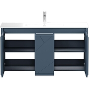 Тумба под раковину Allen Brau Paris 120 1.360004.BGM подвесная Синяя матовая-8