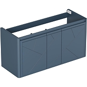 Тумба под раковину Allen Brau Paris 120 1.360004.BGM подвесная Синяя матовая-10
