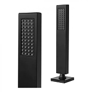 Смеситель на борт ванны Grocenberg GB6008BL Черный матовый-4