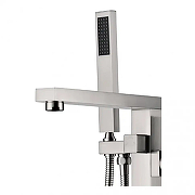 Смеситель для ванны Grocenberg GB800NK Никель-1