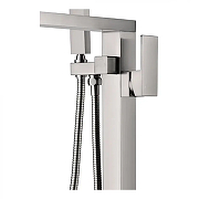 Смеситель для ванны Grocenberg GB800NK Никель-2