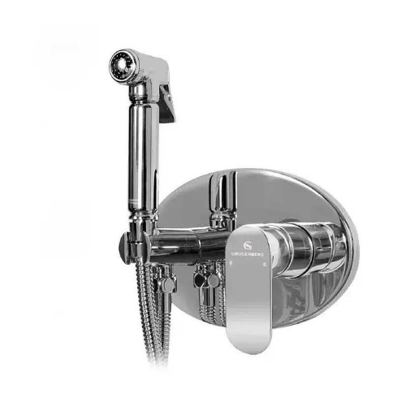 Гигиенический душ со смесителем Grocenberg GB003CR 