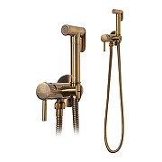 Гигиенический душ со смесителем Grocenberg GB001BR Бронза-2