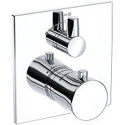 Смеситель для душа Kludi Ambienta 538850575 с термостатом Хром