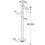 Смеситель для раковины Kludi Decus 545955375 Белый матовый-2