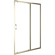 Душевая дверь Orange 120 E02-120TGY профиль Золото матовое стекло прозрачное-1