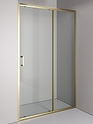 Душевая дверь Orange 120 E02-120TGY профиль Золото матовое стекло прозрачное-2