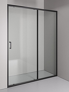 Душевая дверь Orange 150 E02-150TB профиль Черный матовый стекло прозрачное-2