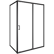 Душевой уголок Orange 150x90 E23-15090TB профиль Черный матовый стекло прозрачное