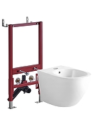 Комплект биде с инсталляцией Agger ATI03310 Белый