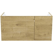 Тумба под раковину Iddis Bild 100 BIL10V0i95 подвесная Дуб светлый-5