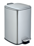 Ведро для мусора WeltWasser Berg MT 20L 10000013400 цвет Сталь матовая