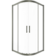 Душевой уголок Timo TPSS-90/13C-8 900x900x2000 T42 раздвижной профиль Никель стекло прозрачное