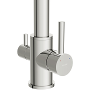 Смеситель для кухни Cersanit Zen 68249 Хром Черный-7