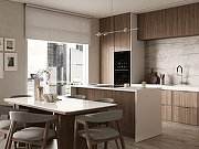 Смеситель для кухни Cersanit Zen 68249 Хром Черный-15