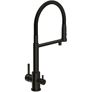 Смеситель для кухни Cersanit Zen 68250 Черный матовый-4