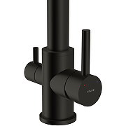 Смеситель для кухни Cersanit Zen 68250 Черный матовый-5