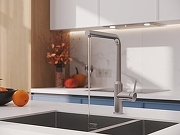 Смеситель для кухни Cersanit Flavis 68248 Сатин-12