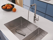 Смеситель для кухни Cersanit Flavis 68248 Сатин-13