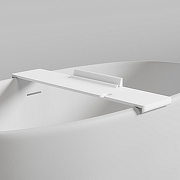 Полка для ванны Salini Gabbiano 1906201M Белая матовая-2