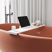 Полка для ванны Salini Gabbiano 1906201M Белая матовая-7