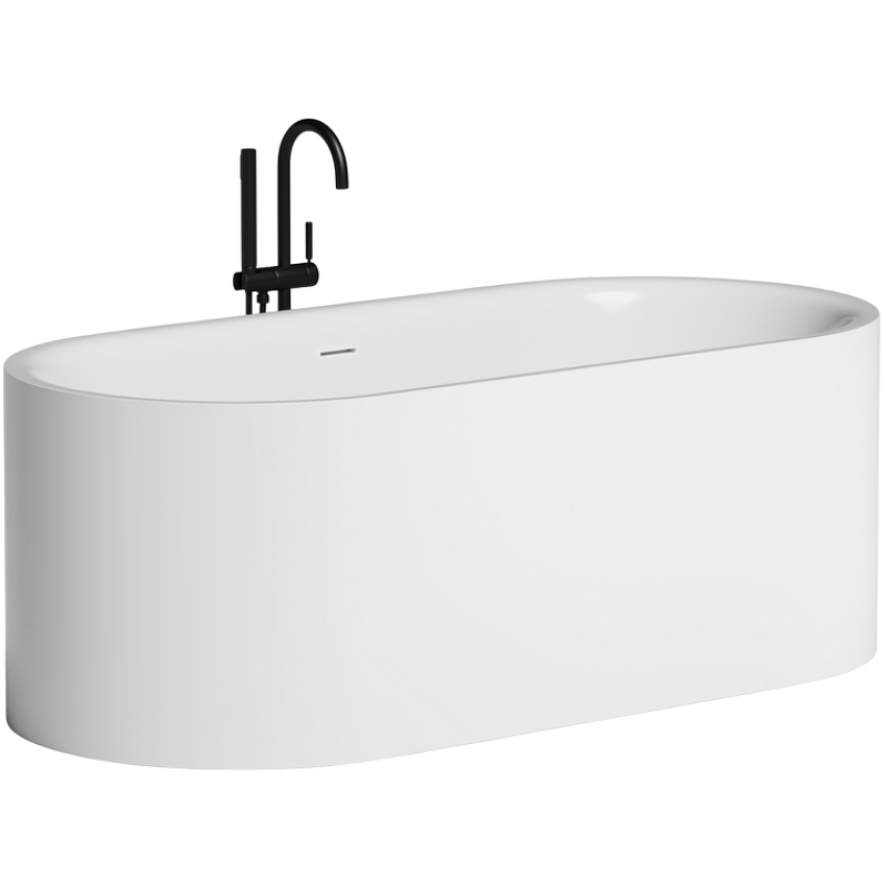 Ванна из искусственного камня Salini Perla 170х80 1049201M 