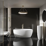 Ванна из искусственного камня Salini Luce 150х75 100122M Белая матовая-5