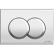 Комплект унитаза с инсталляцией Jacob Delafon Struktura EDE103-CP с сиденьем Микролифт и клавишей смыва Хром-5