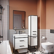 Комплект унитаза с инсталляцией Jacob Delafon Struktura EDF103-00 с сиденьем Микролифт и Белой глянцевой клавишей смыва-8