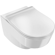 Комплект унитаза с инсталляцией Jacob Delafon Odeon Rive Gauche EDR103-BL с сиденьем Микролифт и Черной матовой клавишей смыва-2