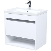 Тумба с раковиной Iddis Zodiac X 60 ZDX60WNi95K подвесная Белая