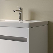 Тумба с раковиной Iddis Zodiac X 60 ZDX60WNi95K подвесная Белая-6