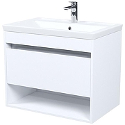 Тумба с раковиной Iddis Zodiac X 70 ZDX70WNi95K подвесная Белая