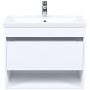 Тумба с раковиной Iddis Zodiac X 70 ZDX70WNi95K подвесная Белая-2