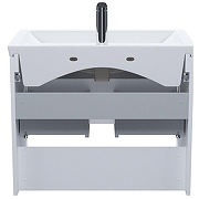 Тумба с раковиной Iddis Zodiac X 70 ZDX70WNi95K подвесная Белая-3