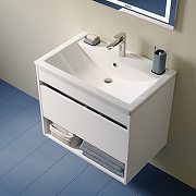 Тумба с раковиной Iddis Zodiac X 70 ZDX70WNi95K подвесная Белая-4