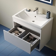 Тумба с раковиной Iddis Zodiac X 70 ZDX70WNi95K подвесная Белая-5