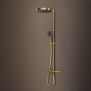Душевая система Iddis Duna DUNMGSTi06 с термостатом Золото матовое-2