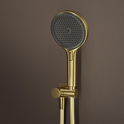 Душевая система Iddis Duna DUNMGSTi68 с термостатом Золото матовое-5