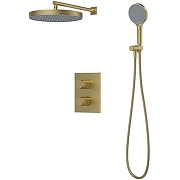 Душевая система Iddis Duna DUNMG0Ti67 с термостатом Золото матовое-1