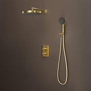 Душевая система Iddis Duna DUNMG0Ti67 с термостатом Золото матовое-2