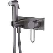 Гигиенический душ со смесителем Iddis Duna DUNGMV0i08 Графит матовый