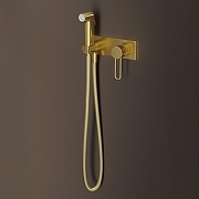 Гигиенический душ со смесителем Iddis Duna DUNMGV0i08 Золото матовое-2