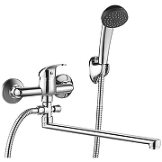 Смеситель для ванны Olive's Olisan Profi PF15102 универсальный Хром-1