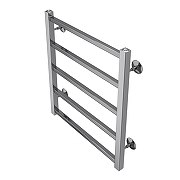 Водяной полотенцесушитель Azario Ancona 500x600 П5 AZ75556 нижнее/диагональное подключение, G 1/2 Хром-1