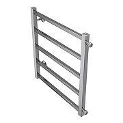 Водяной полотенцесушитель Azario Ancona 500x600 П5 AZ71556 боковое подключение, G 3/4 Хром-1