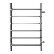 Водяной полотенцесушитель Azario Modena 500x800 П6 AZ08558 боковое подключение, G 1 Хром-2