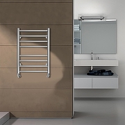 Водяной полотенцесушитель Azario Parma 400x600 П8 AZ10146S нижнее/диагональное подключение, G 1/2 Хром-3