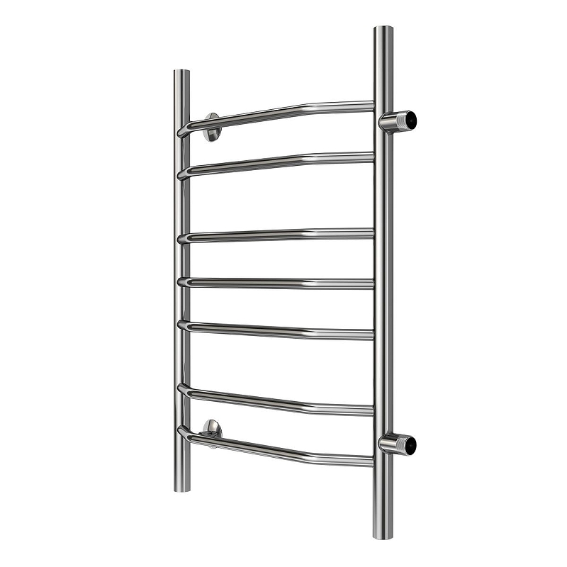 Водяной полотенцесушитель Azario Ravenna 500x800 П7 AZ07558 боковое подключение, G 1 