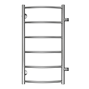 Водяной полотенцесушитель Azario Verona 400x800 П6 AZ04548 боковое подключение, G 1 Хром-2